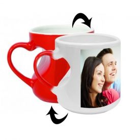 Red Photo mug.